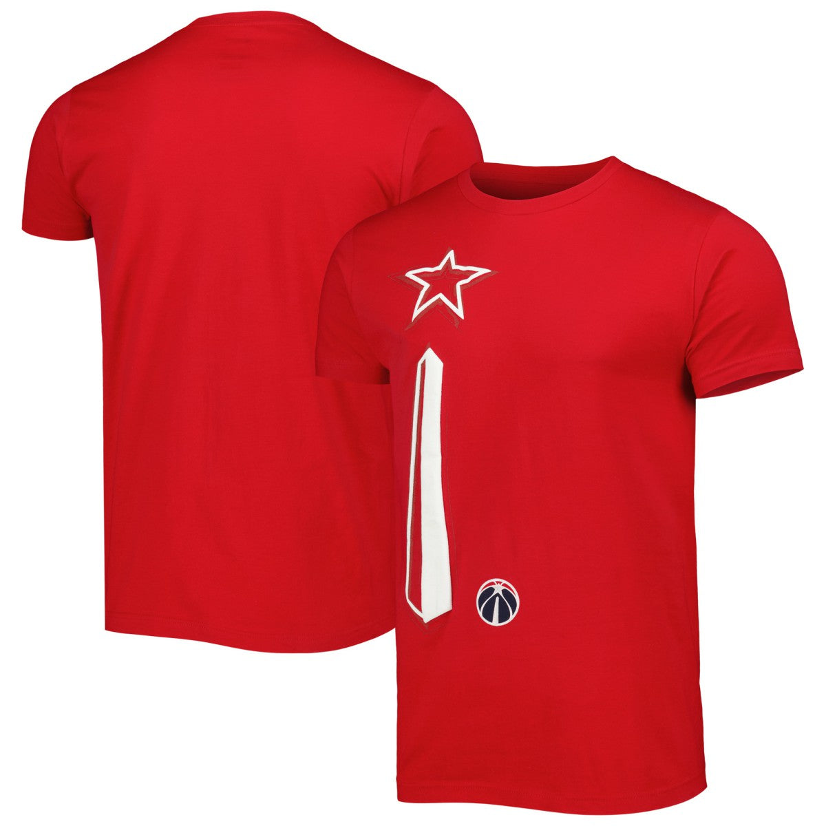 Red Washington Wizards Stadium Essentials Unisex Element Logo Pop T-Shirt | NBA