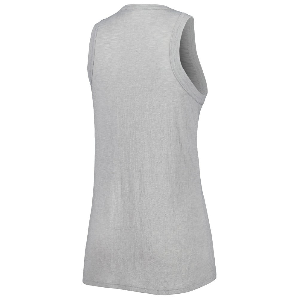 Miami Marlins Soft as a Grape Women's Tri-Blend Tank Top - MLB Tanks