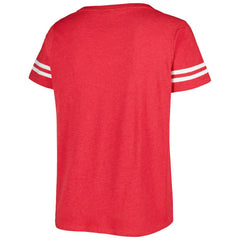 Washington Nationals Soft as a Grape Women's Plus Size V-Neck Jersey T-Shirt - MLB Jerseys