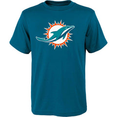 Miami Dolphins Outerstuff Youth Primary Logo T-Shirt | NFL US