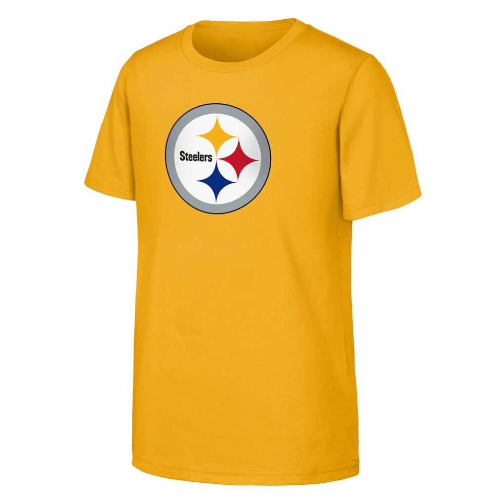 Pittsburgh Steelers Outerstuff Youth Primary Logo T-Shirt | NFL Outlet