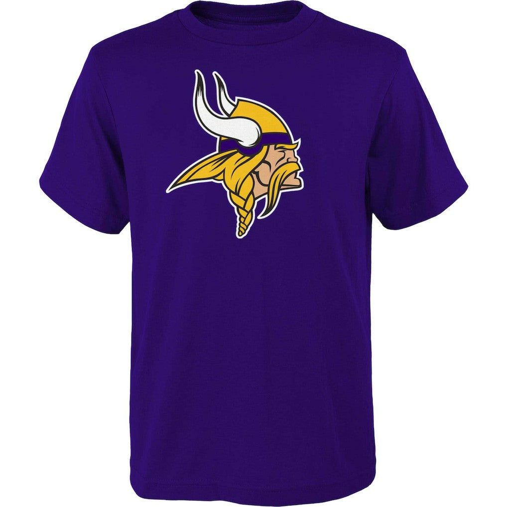 Minnesota Vikings Outerstuff Youth Primary Logo T-Shirt | NFL New