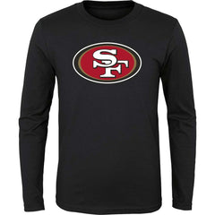 San Francisco 49ers Youth Primary Logo Long Sleeve T-Shirt | NFL New