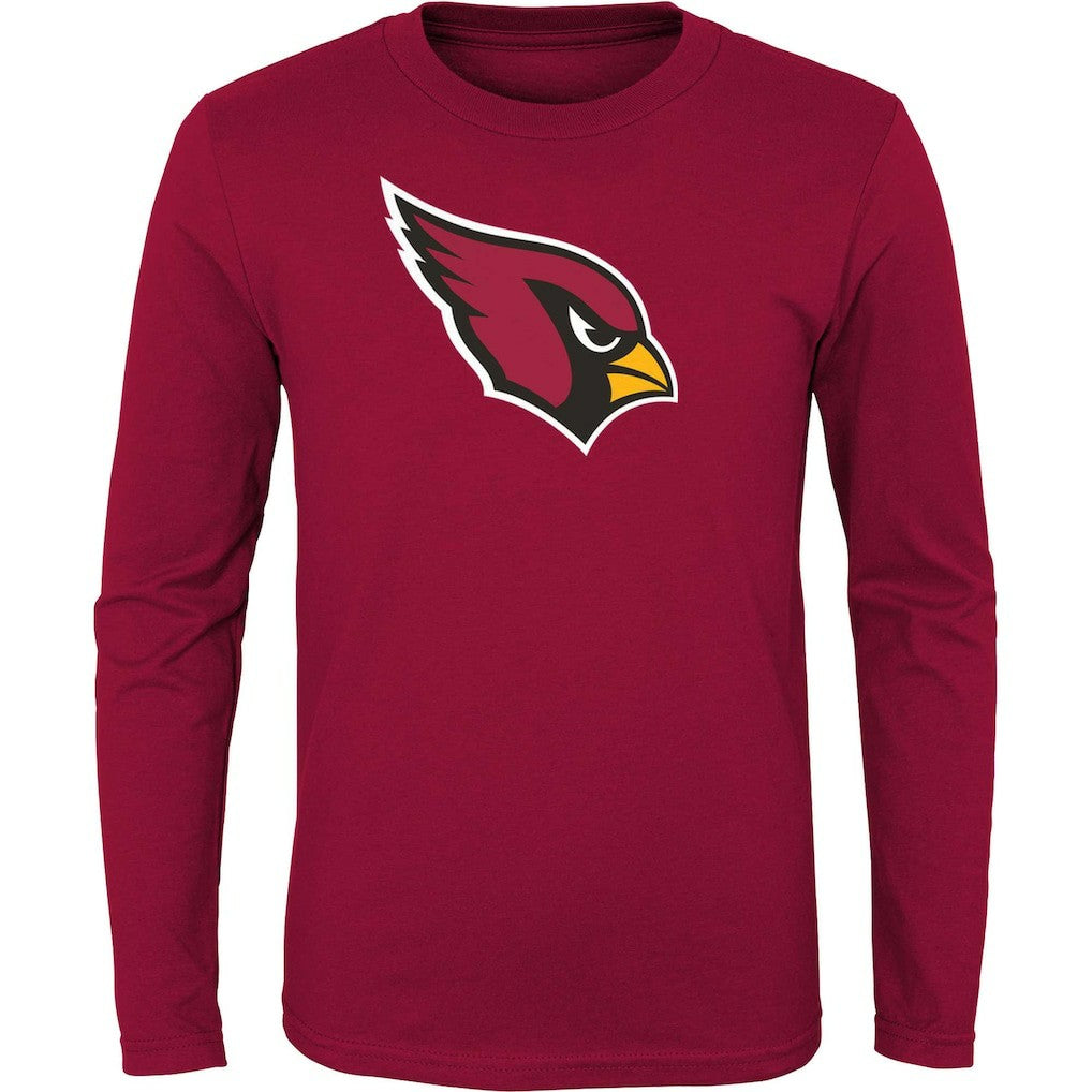 Arizona Cardinals Youth Primary Logo Long Sleeve T-Shirt | NFL Discount