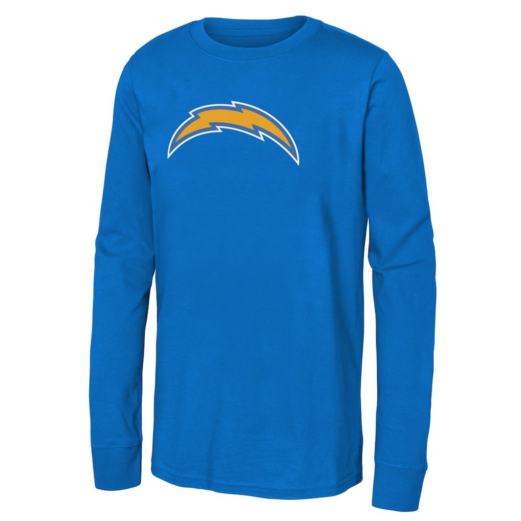 Los Angeles Chargers Youth Primary Logo Long Sleeve T-Shirt | NFL Sale