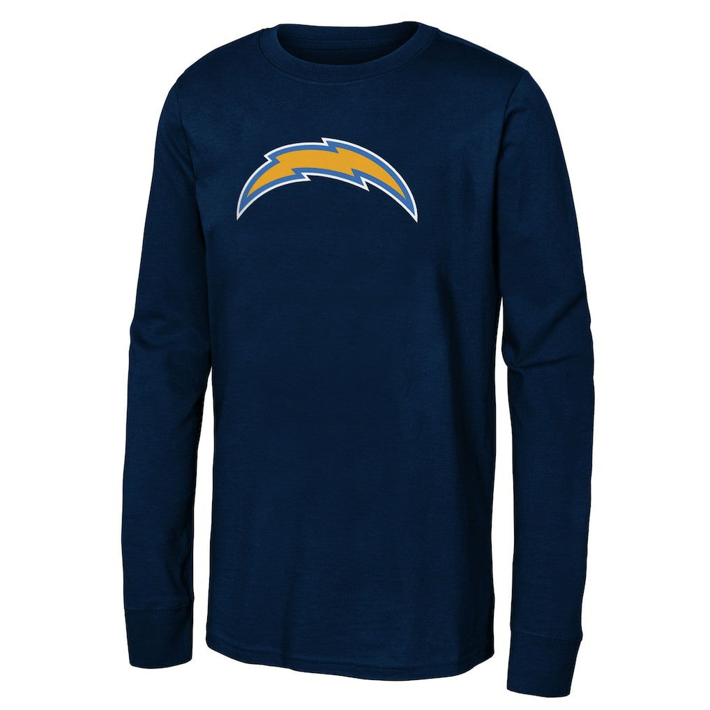 Los Angeles Chargers Youth Primary Logo Long Sleeve T-Shirt | NFL Online