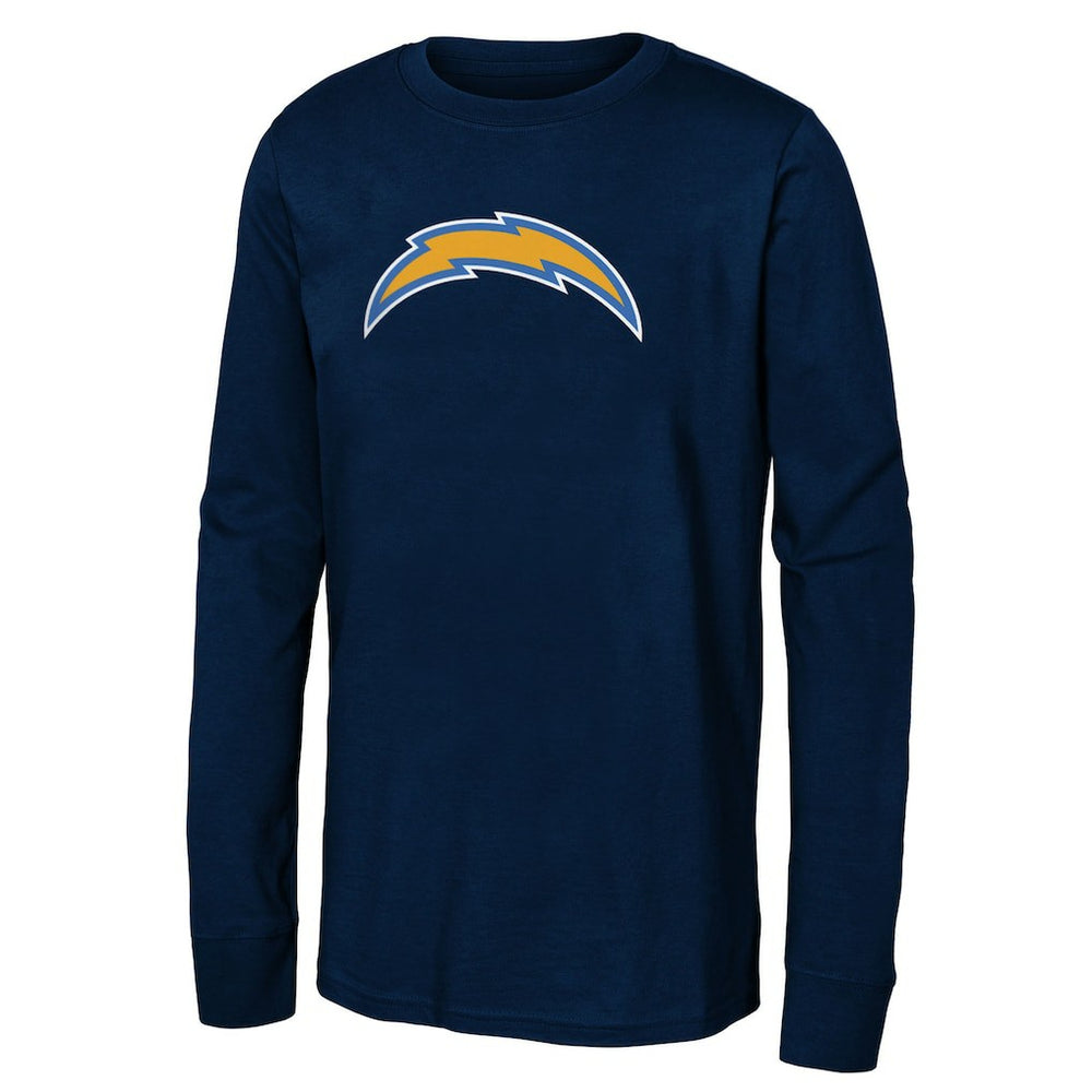 Los Angeles Chargers Youth Primary Logo Long Sleeve T-Shirt | NFL Online