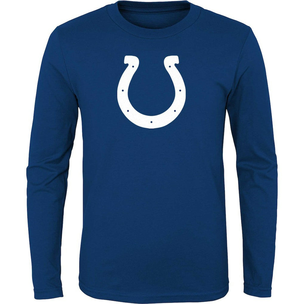 Indianapolis Colts Youth Primary Logo Long Sleeve T-Shirt | NFL Outlet