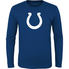 Indianapolis Colts Youth Primary Logo Long Sleeve T-Shirt | NFL Outlet