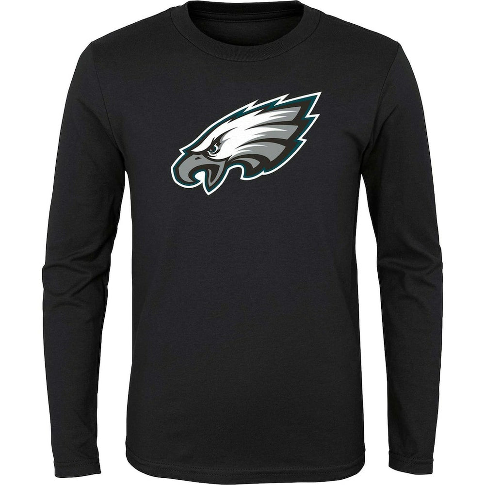 Philadelphia Eagles Youth Primary Logo Long Sleeve T-Shirt | NFL Online