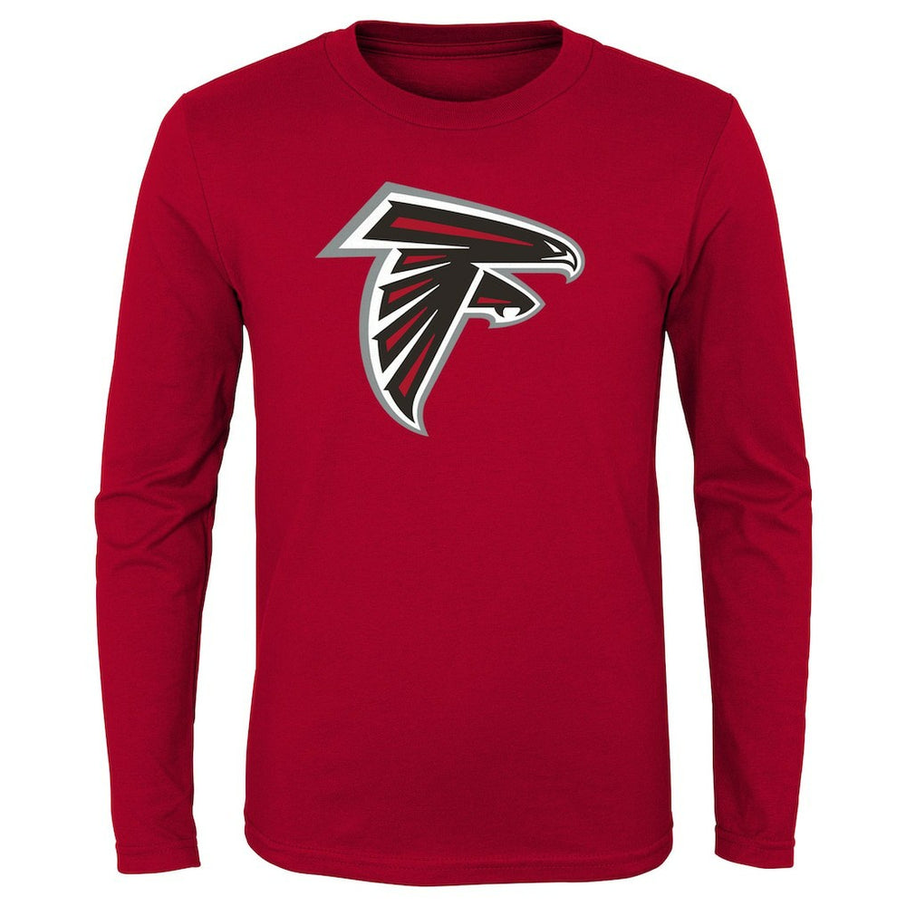 Atlanta Falcons Youth Primary Logo Long Sleeve T-Shirt | NFL Online