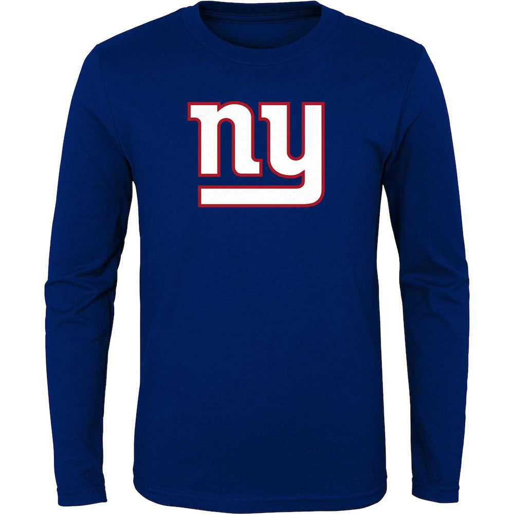 New York Giants Youth Primary Logo Long Sleeve T-Shirt | NFL Discount