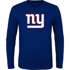New York Giants Youth Primary Logo Long Sleeve T-Shirt | NFL Discount