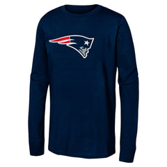 New England Patriots Youth Primary Logo Long Sleeve T-Shirt | NFL Hot