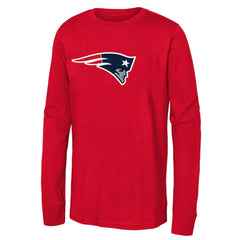 New England Patriots Youth Primary Logo Long Sleeve T-Shirt | NFL Sale