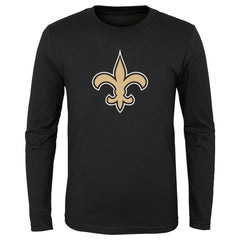 New Orleans Saints Youth Primary Logo Long Sleeve T-Shirt | NFL Hot