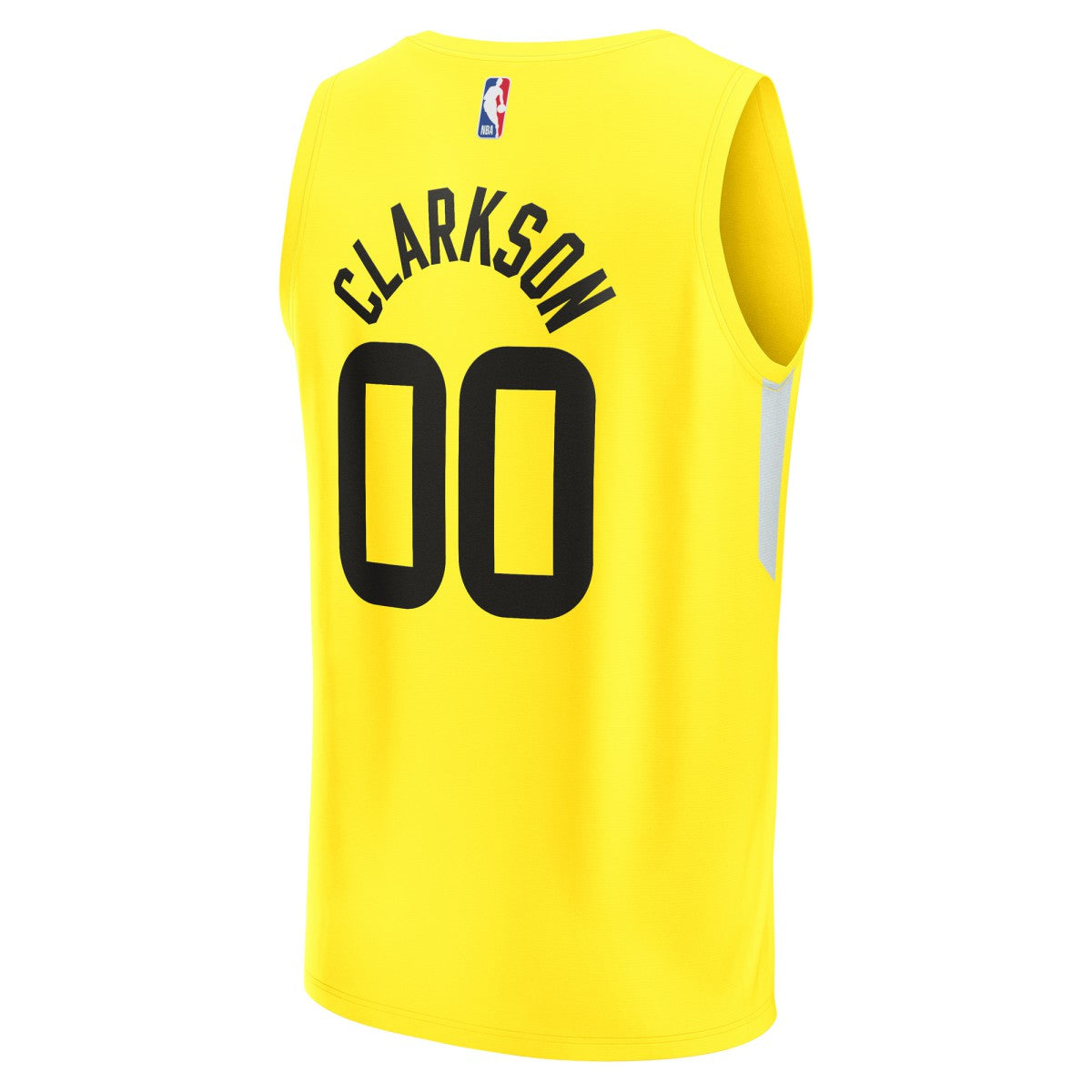 Yellow Jordan Clarkson Utah Jazz Fast Break Replica Jersey | NBA