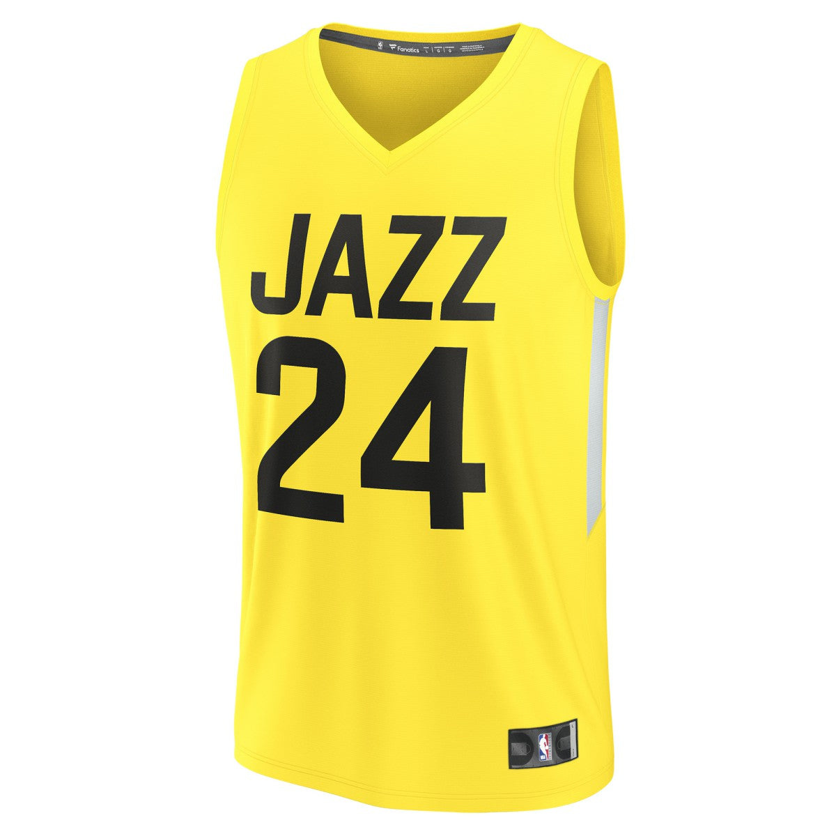 Yellow Walker Kessler Utah Jazz Fast Break Replica Player Jersey | NBA
