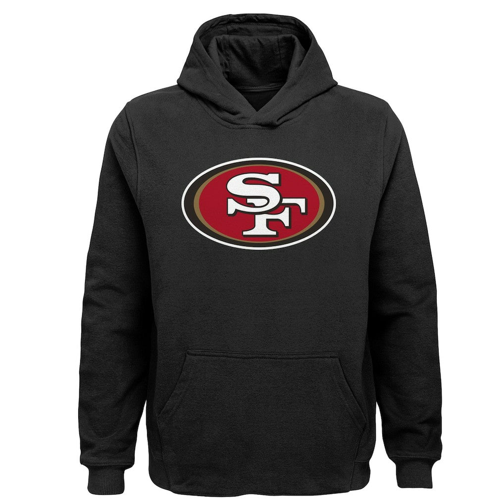 San Francisco 49ers Youth Team Logo Pullover Hoodie | NFL Sale