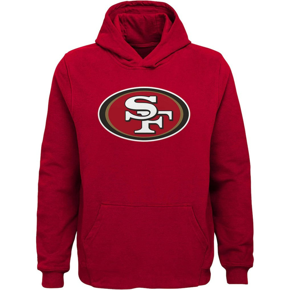 San Francisco 49ers Youth Team Logo Pullover Hoodie | NFL On sale