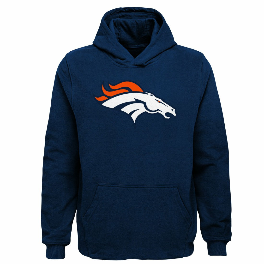 Denver Broncos Youth Team Logo Pullover Hoodie | NFL Outlet