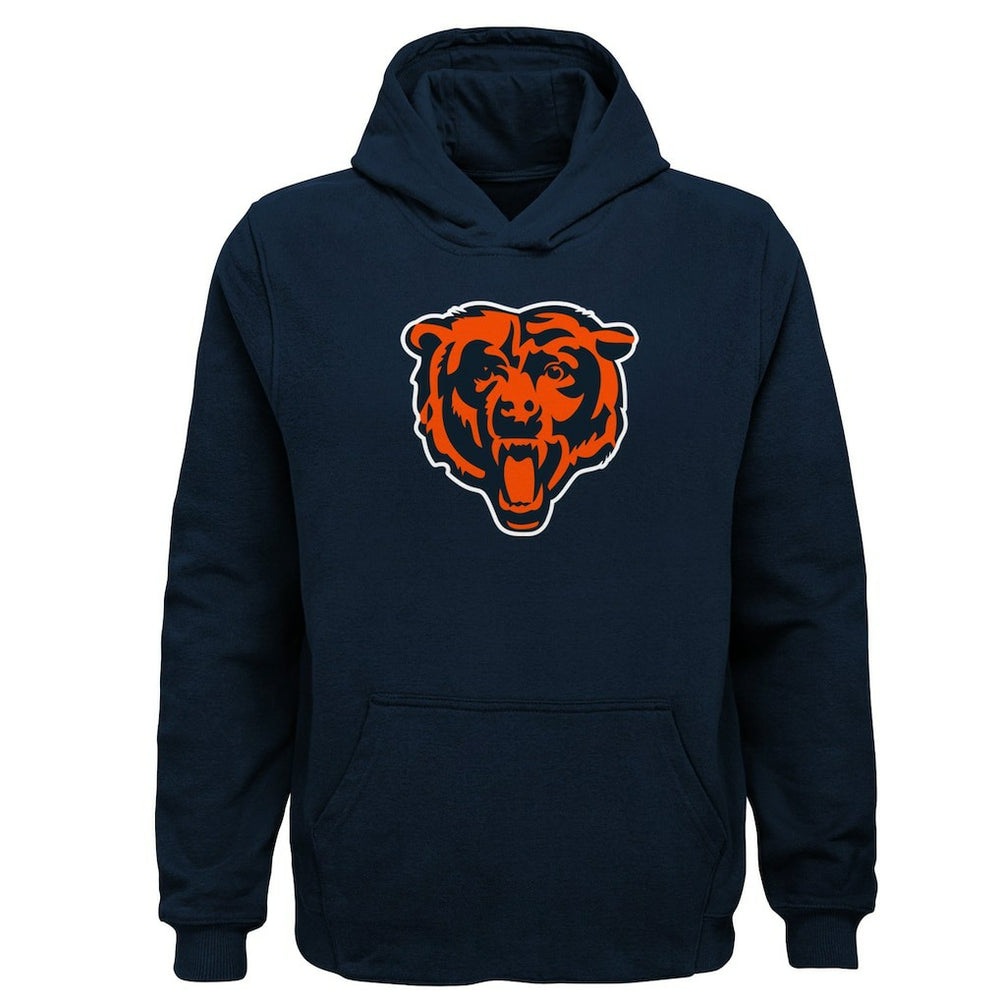 Chicago Bears Youth Team Logo Pullover Hoodie | NFL Outlet