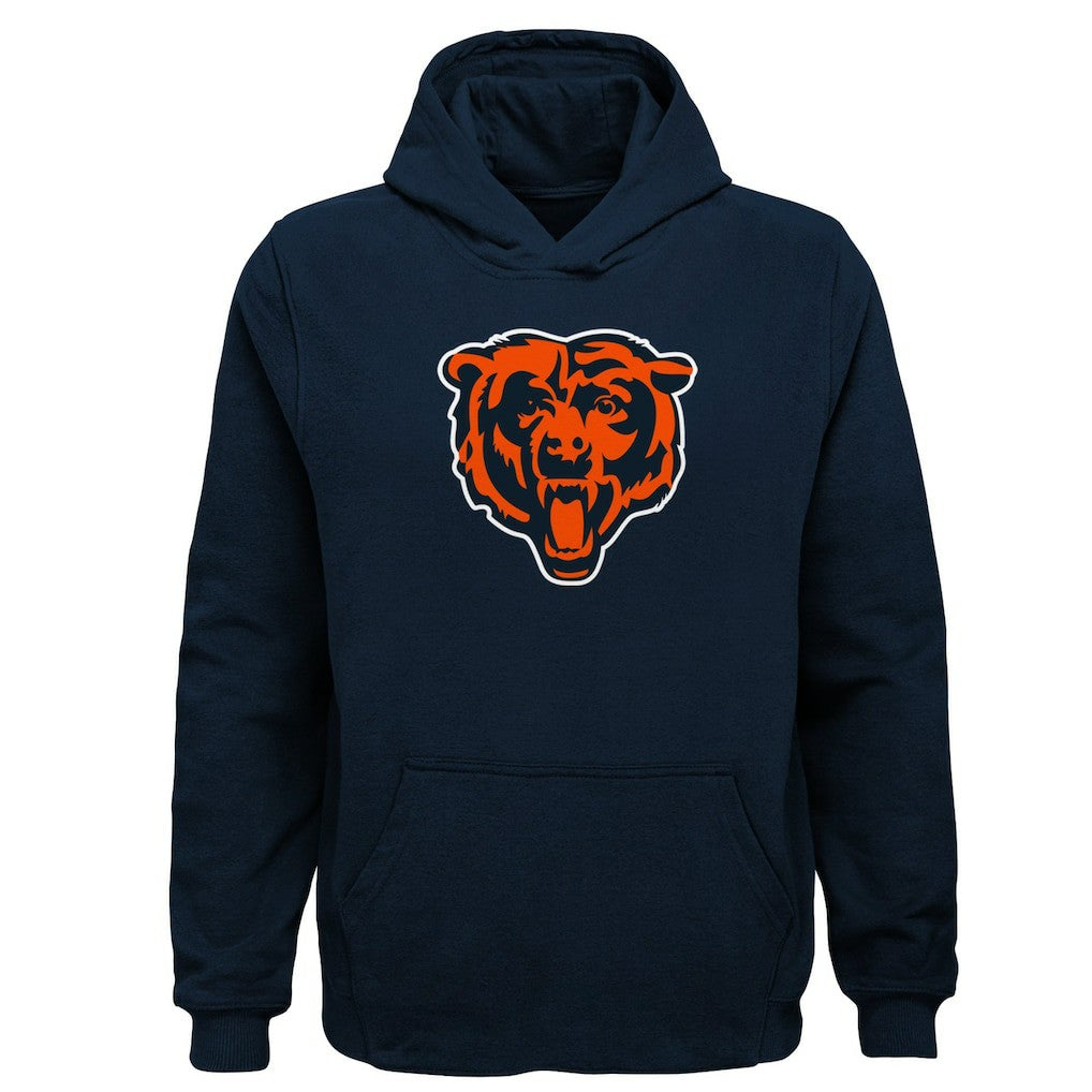 Chicago Bears Youth Team Logo Pullover Hoodie | NFL Outlet