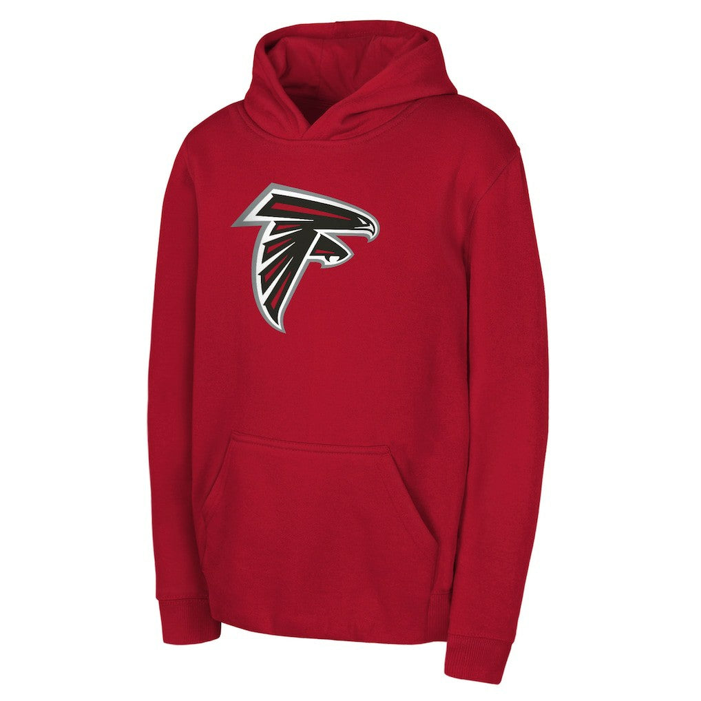 Atlanta Falcons Youth Team Logo Pullover Hoodie | NFL Discount