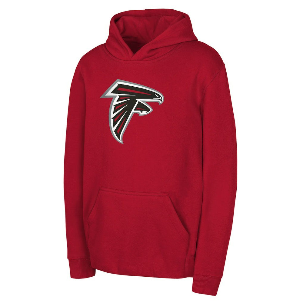 Atlanta Falcons Youth Team Logo Pullover Hoodie | NFL Discount