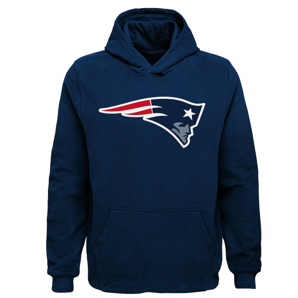 New England Patriots Youth Team Logo Pullover Hoodie | NFL Online