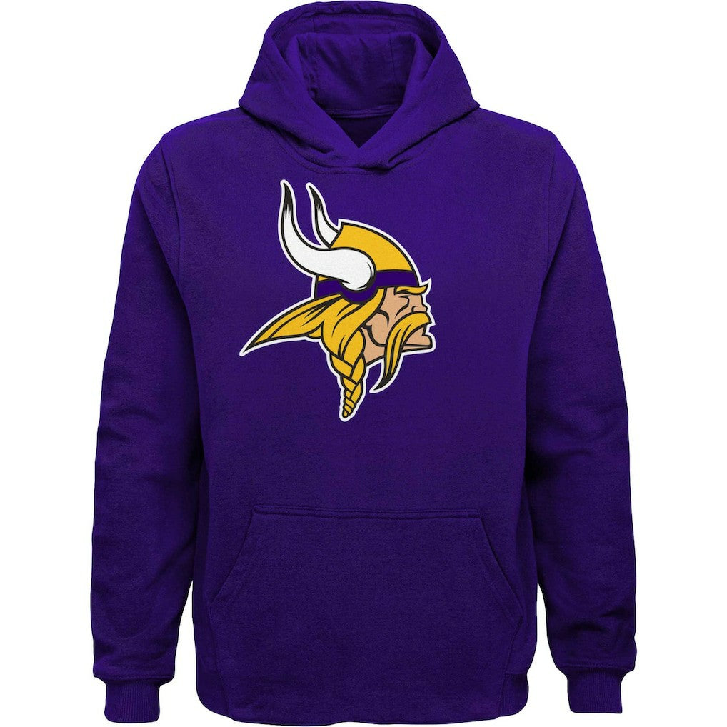 Minnesota Vikings Youth Team Logo Pullover Hoodie | NFL New