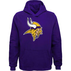 Minnesota Vikings Youth Team Logo Pullover Hoodie | NFL New