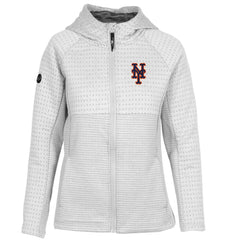 New York Mets Levelwear Women's Solstice Full-Zip Hoodie - MLB Hoodies