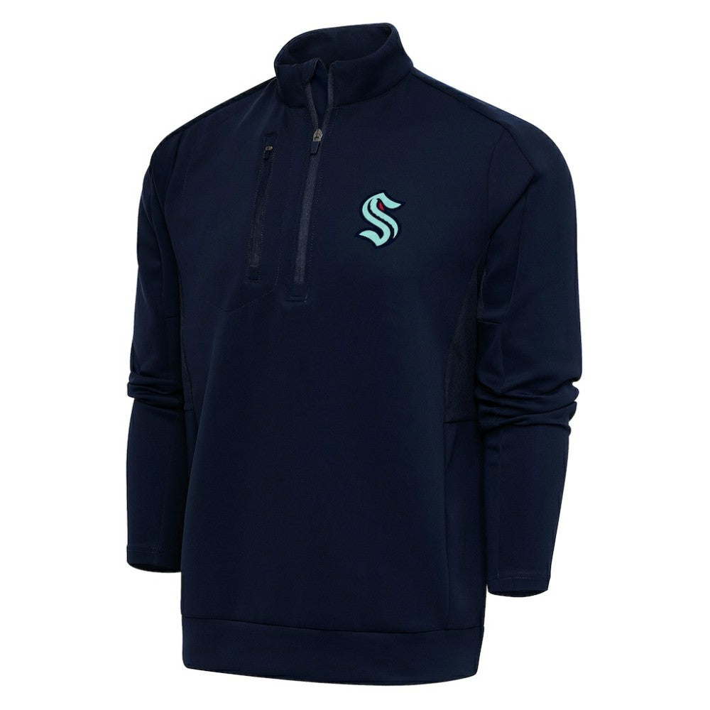 Seattle Kraken Antigua Special Edition 2.0 Generation Quarter-Zip Pullover Top -  NHL Pullover