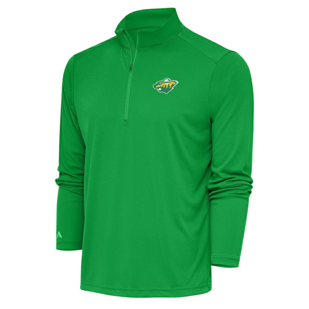 Minnesota Wild Antigua Special Edition 2.0 Tribute Quarter-Zip Pullover Top -  NHL Pullover