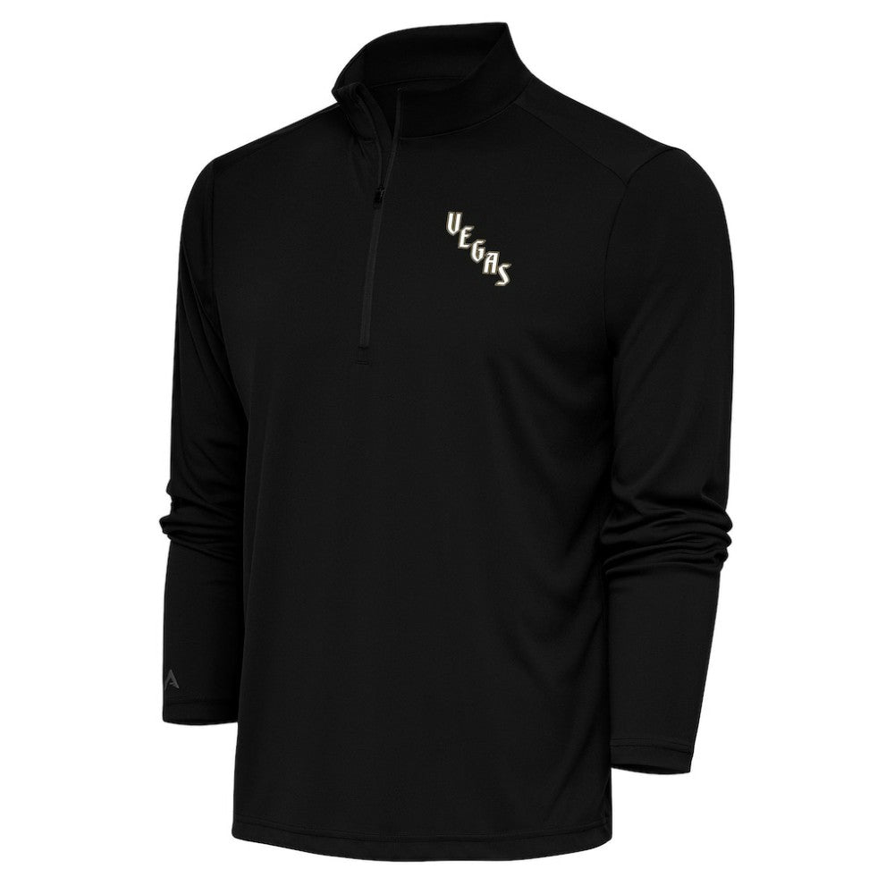 Vegas Golden Knights Antigua Special Edition 2.0 Tribute Quarter-Zip Pullover Top -  NHL Pullover