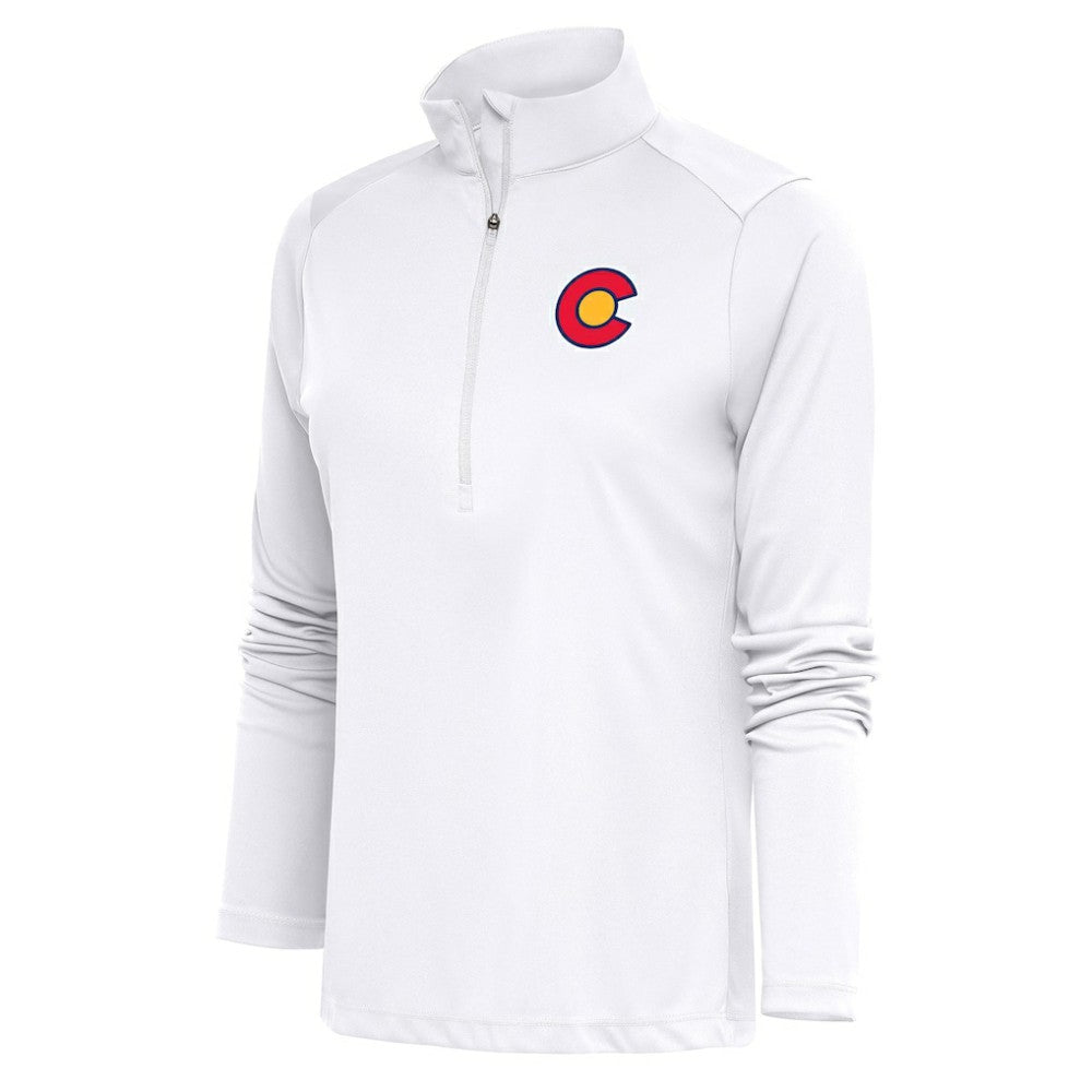 Colorado Avalanche Antigua Women's Special Edition 2.0 Tribute Quarter-Zip Pullover Top -  NHL Pullover