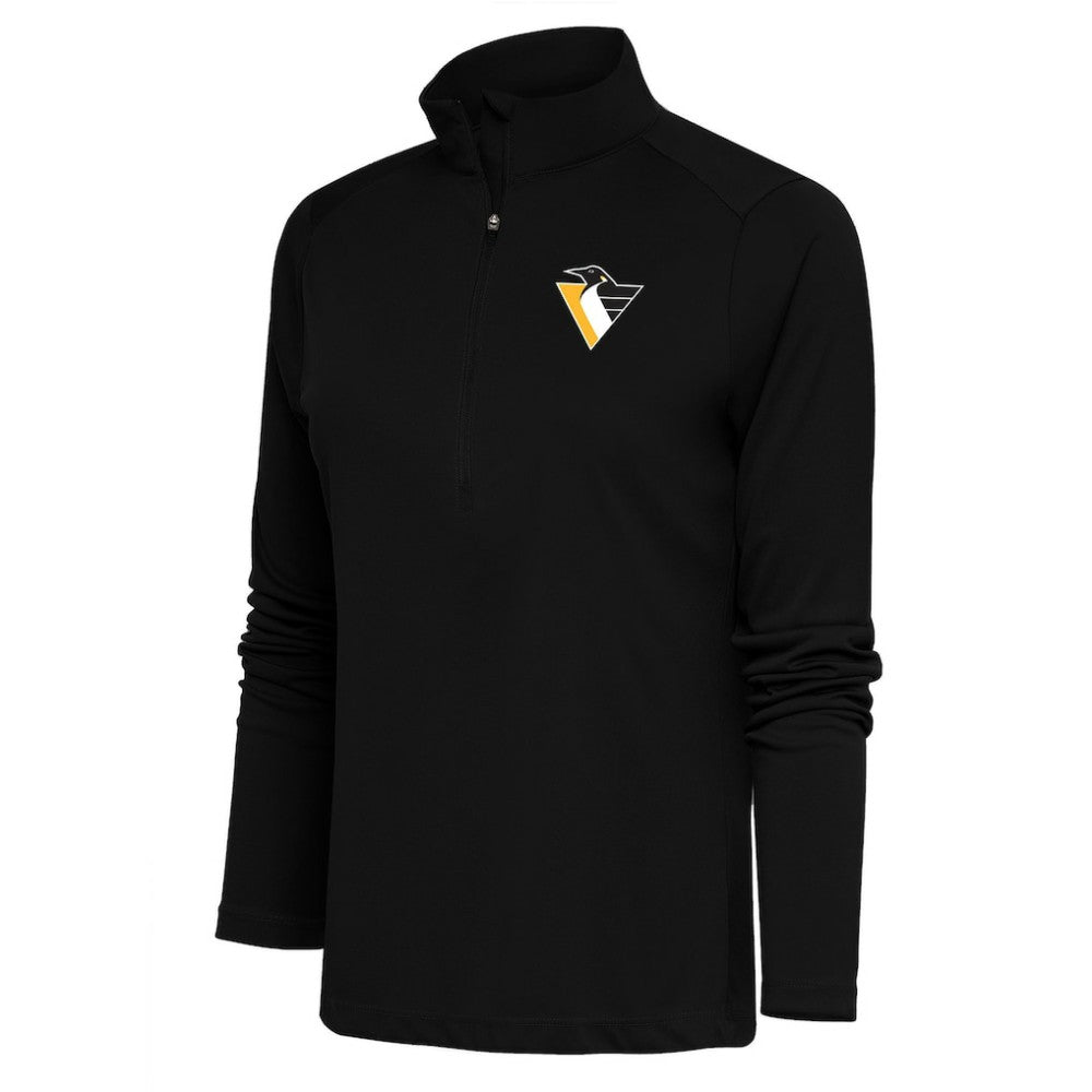 Pittsburgh Penguins Antigua Women's Special Edition 2.0 Tribute Quarter-Zip Pullover Top -  NHL Pullover
