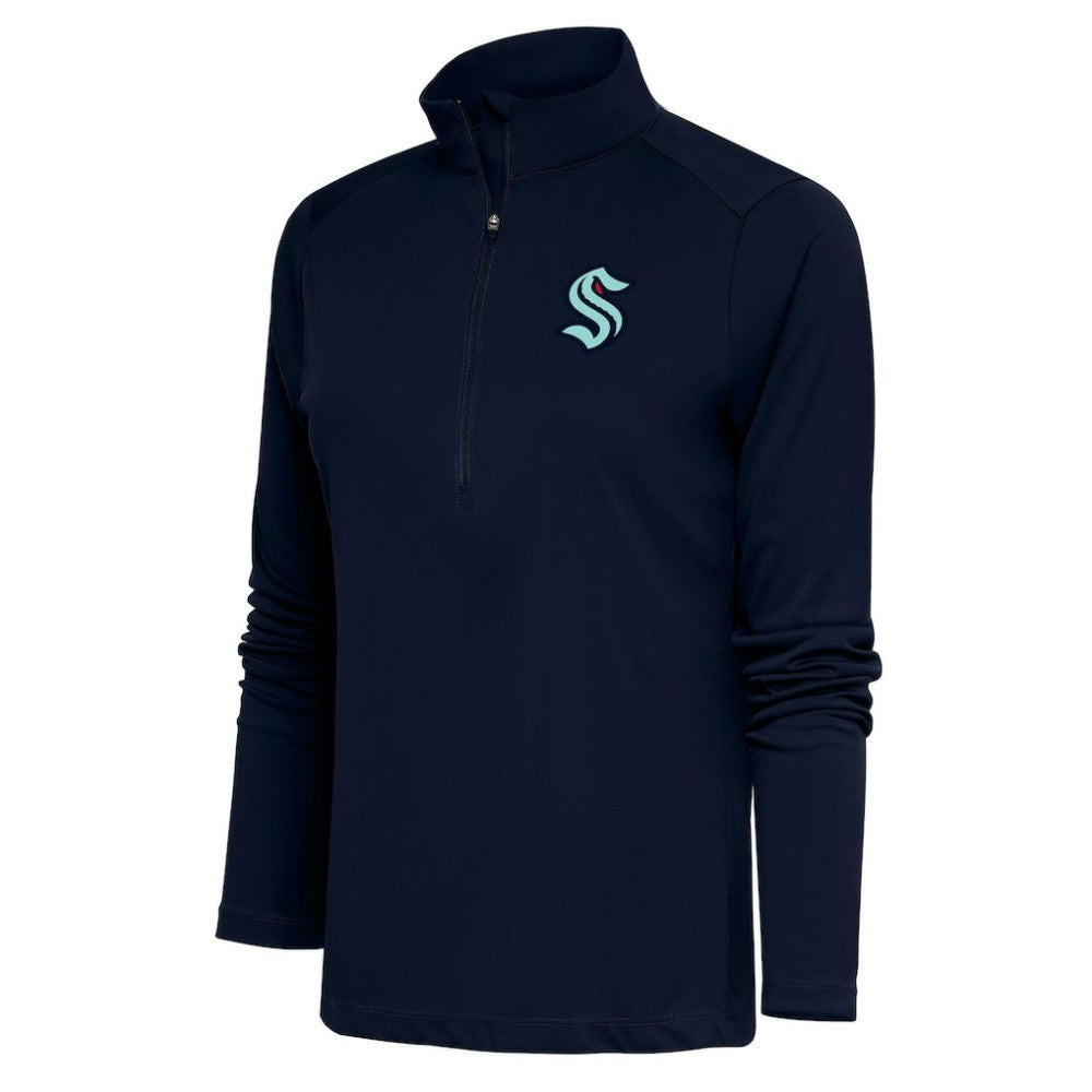 Seattle Kraken Antigua Women's Special Edition 2.0 Tribute Quarter-Zip Pullover Top -  NHL Pullover