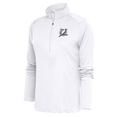 Tampa Bay Lightning Antigua Women's Special Edition 2.0 Tribute Quarter-Zip Pullover Top -  NHL Pullover