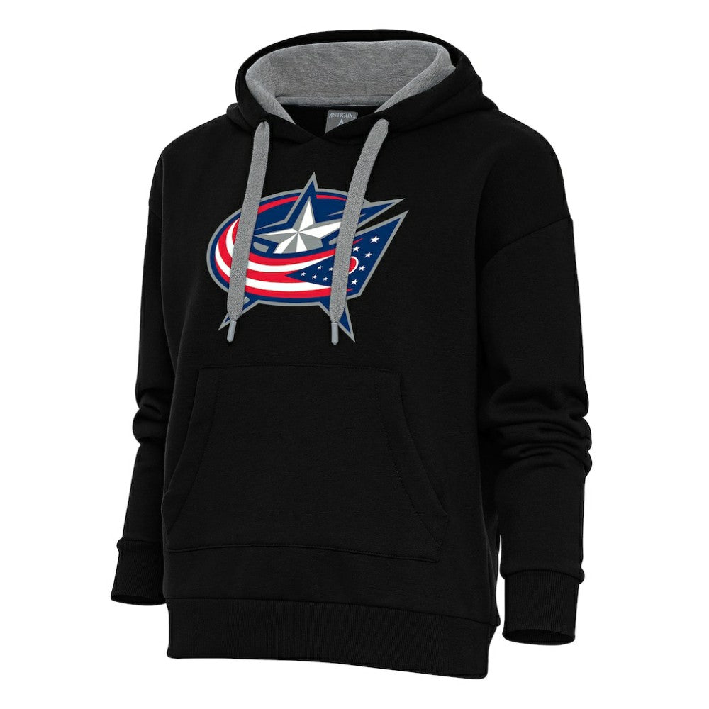 Columbus Blue Jackets Antigua Women's Special Edition 2.0 Victory Pullover Hoodie -  NHL Hoodies