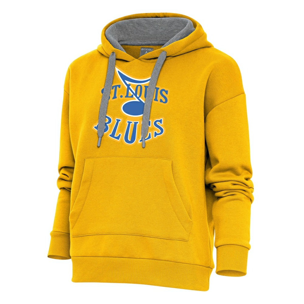 St. Louis Blues Antigua Women's Special Edition 2.0 Victory Pullover Hoodie -  NHL Hoodies