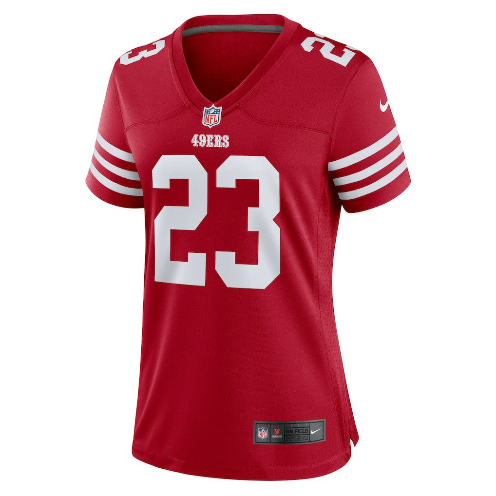 San Francisco 49ers Christian McCaffrey  Women's Player Jersey | NFL Online
