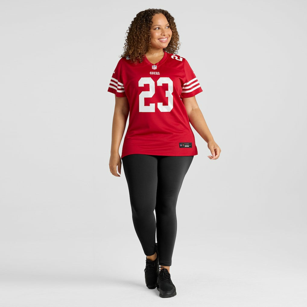 San Francisco 49ers Christian McCaffrey  Women's Player Jersey | NFL Online