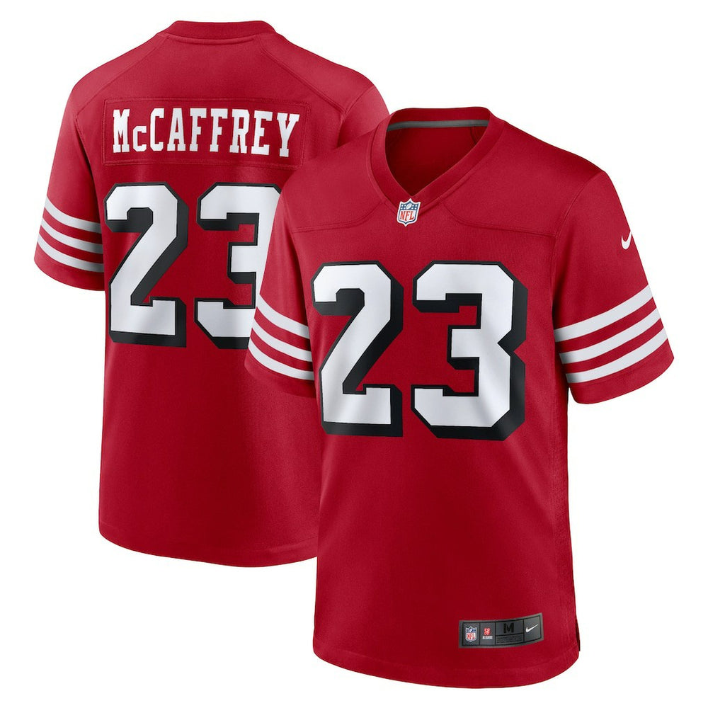 San Francisco 49ers Christian McCaffrey  Alternate Game Player Jersey | NFL Discount