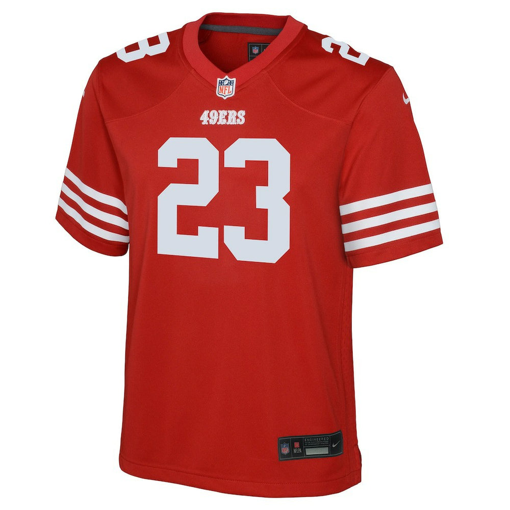 San Francisco 49ers Christian McCaffrey  Youth Game Jersey | NFL Hot
