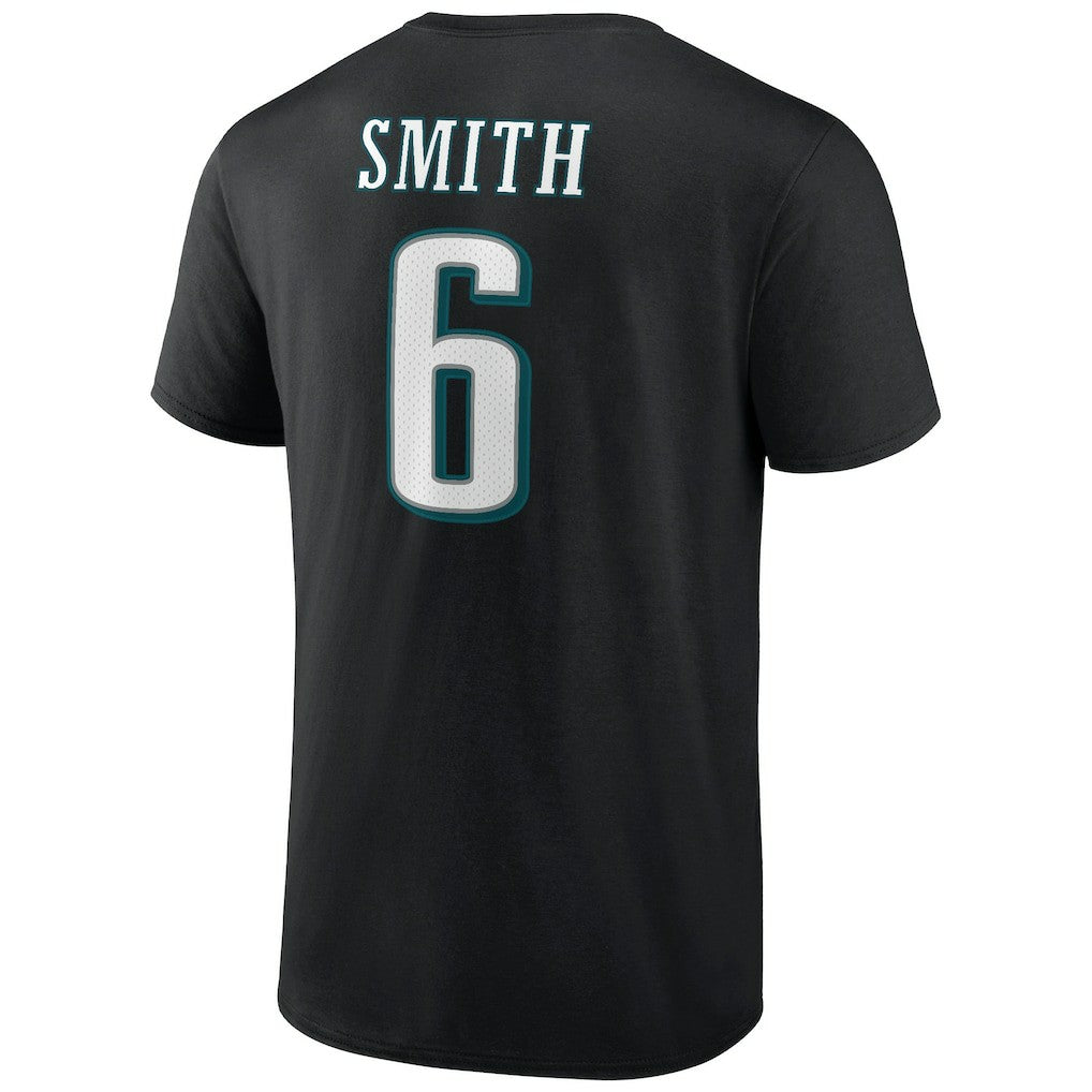 Philadelphia Eagles DeVonta Smith  Icon Player Name & Number T-Shirt | NFL On sale