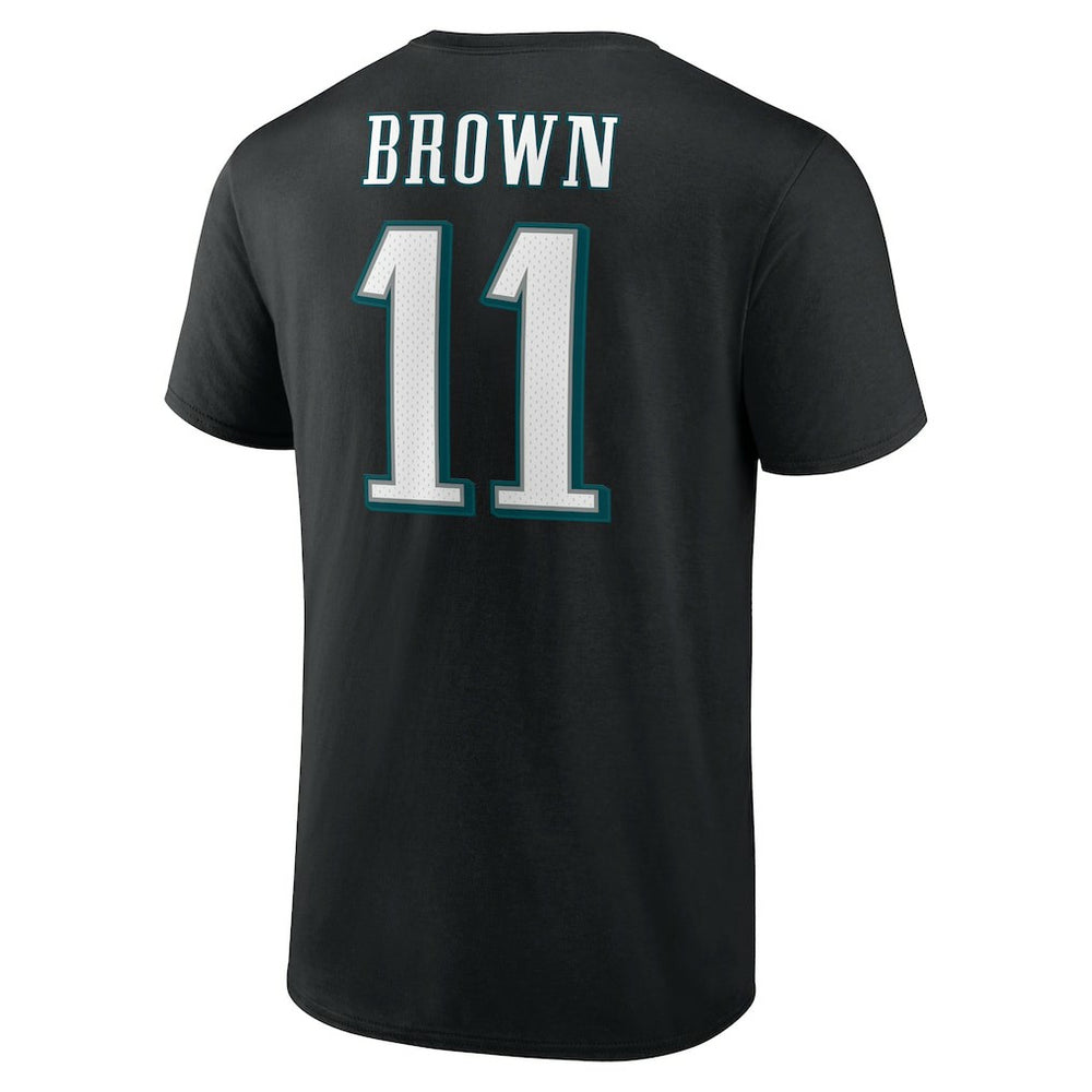 Philadelphia Eagles A.J. Brown  Icon Player Name & Number T-Shirt | NFL US