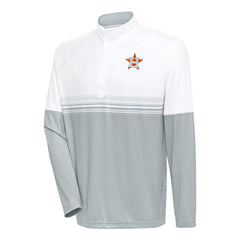 Houston Astros Antigua Bender Quarter-Zip Pullover Top - MLB Pullover