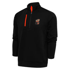 Cleveland Browns Antigua Team Logo Generation Quarter-Zip Pullover Jacket | NFL Hot